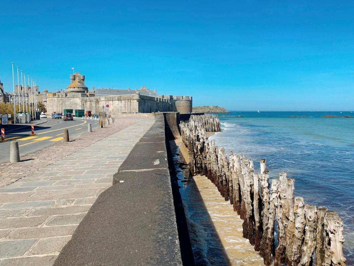 Appartement L'Emeraude A Saint Malo Intra-Muros Bagian luar foto