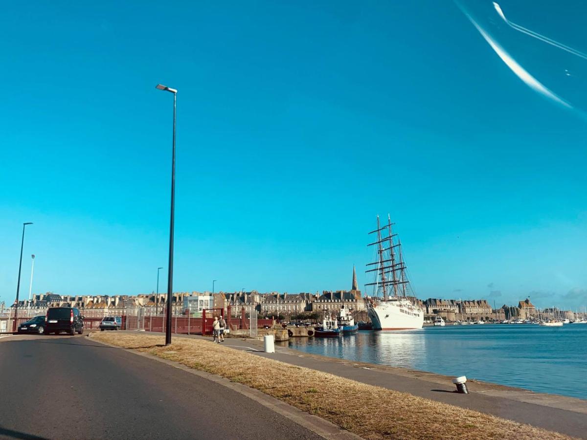 Appartement L'Emeraude A Saint Malo Intra-Muros Bagian luar foto