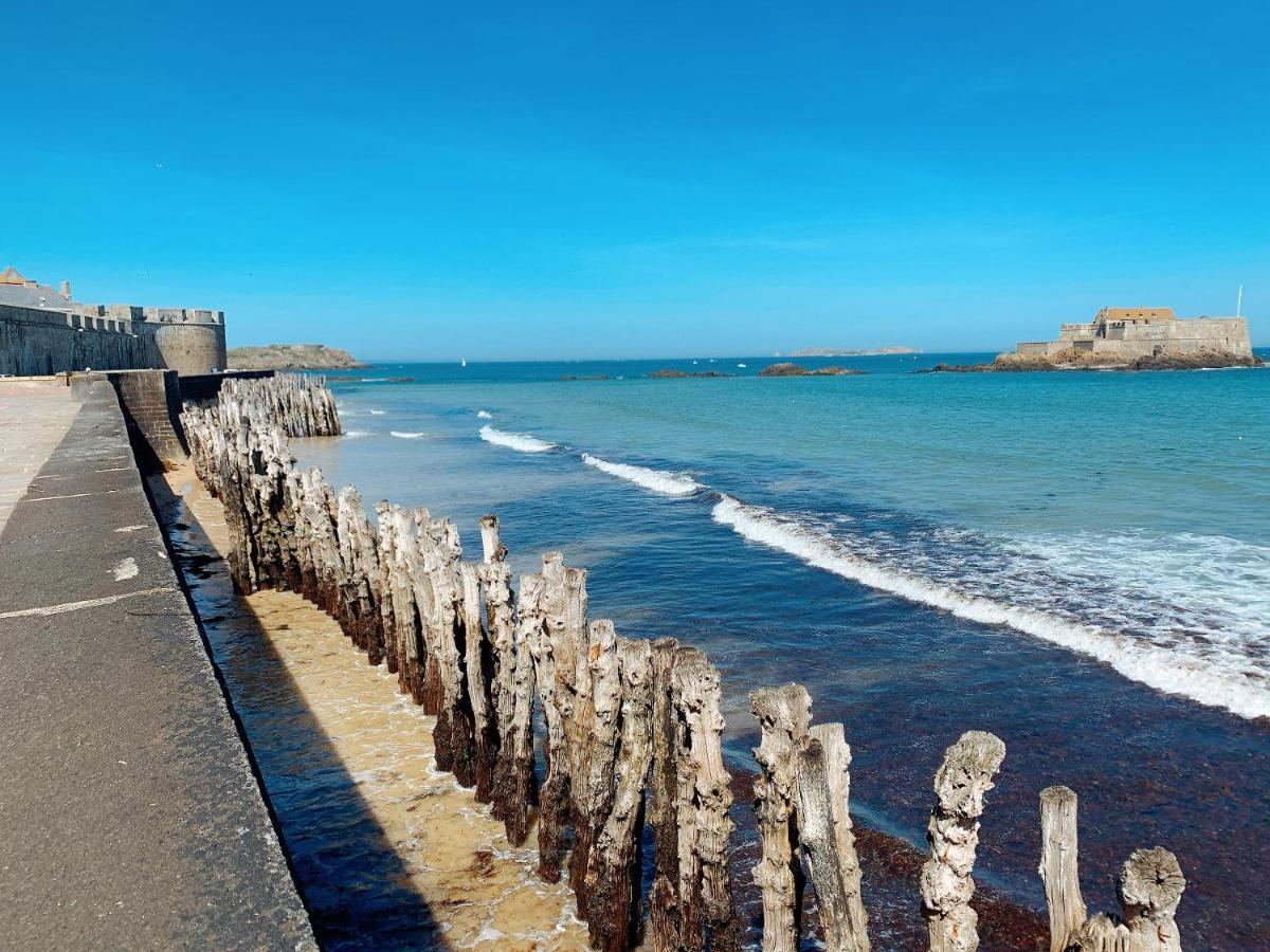 Appartement L'Emeraude A Saint Malo Intra-Muros Bagian luar foto