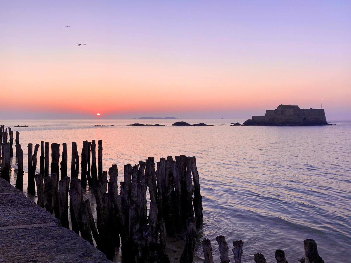 Appartement L'Emeraude A Saint Malo Intra-Muros Bagian luar foto