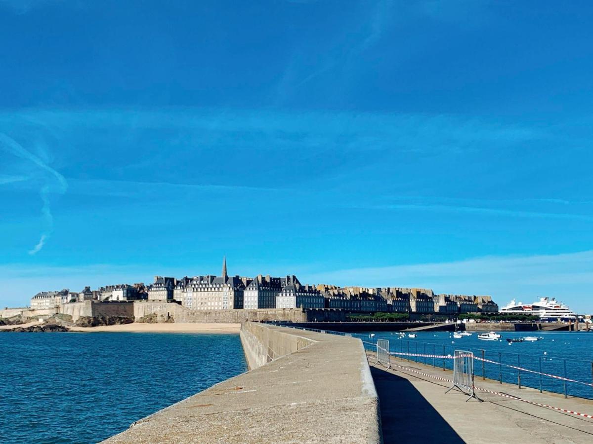 Appartement L'Emeraude A Saint Malo Intra-Muros Bagian luar foto